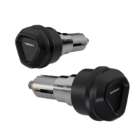 HIGHSIDER HIGHSIDER Ventura-LS kormányvég, fekete, pár HIGHSIDER Kormány és tartozékai Kormányvégek