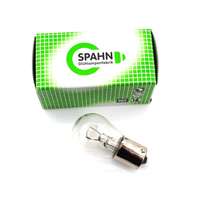 Spahn Glühlampen Izzó BA15s 12 Volt 18 Watt 15mm foglalat átmérő Simson Schwalbe, S 50, 51, SR 50 számára Spahn Glühlampen Elektronika Lámpa, fényszóró, index Izzó
