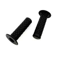 Diverse / Import Fekete markolat szett 22/24 mm belső átmérő, kb. 125 mm hosszúságú, Zündapp GTS C 50 Sport, KS Combinette 442, 444 ZA A, Kreidler Florett, Flory MF, Hercules Prima M, Puch Maxi, KTM, DKW, Rixe, Miele Mofa, Moped színhez Diverse / Import Kormány és tartozé