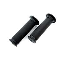 Diverse / Import Fekete markolatkészlet, belső átmérő 22/24mm, hossza kb. 125mm, szín Zündapp, Kreidler, Hercules, Puch, KTM, DKW, Rixe, Miele robogóhoz, mopedhez Diverse / Import Kormány és tartozékai Markolat