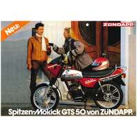 Diverse / Import GTS 50 színes prospektus DIN A4, 2 oldal Diverse / Import » új termékek