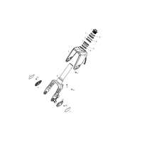 NIU NIU SPORT és PRO kormánycsapágy csavar rollerhez NIU Vázak, idomok, kiegészítők Csavarok és alkatrészek