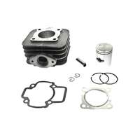 Power Force Power Force Piaggio Typhoon 50 hengerkészlet 40 mm furattal, tartalmazza: hengerház, dugattyúkészlet (gyűrűk, csapszeg, rögzítő), hengerfej tömítés Power Force Motor alkatrészek Hengerfej, hengerszett Hengerszett