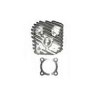 Top Performances Top Performances 47mm Hengerfej fekete 70cc Peugeot AC Top Performances Motor alkatrészek Hengerfej, hengerszett Hengerszett