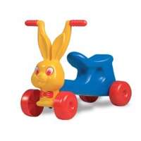 Kerekes nyúl 50 cm kék-sárga