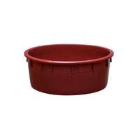 Kád 110 L kerek 80 cm bordó füles