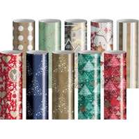 Csomagolópapír 70x200 cm karácsonyi mintás