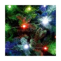 Fényfüzér 20 db led elemes színes / fehér