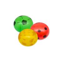 Labda 14 cm kicsi színes-mintás gumi