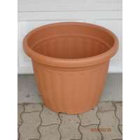 Bordás 45 cm cserép terra