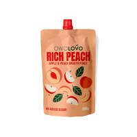 OWOLOVO Alma-Őszibarack Rich Peach gyümölcspüré 200g