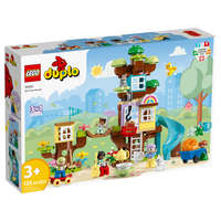 LEGO LEGO® 10993 DUPLO® 3 in 1 Tree House, 3 az 1-ben lombház 126 elemű építőkocka játék 3 éves kortól