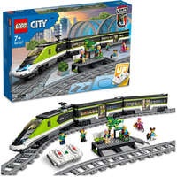 LEGO LEGO® City 60337 Expresszvonat, világító, távirányítós LEGO vonat, elemes expressz gyorsvonat 121 x 70 cm sínpályával, 764 elemű készlet
