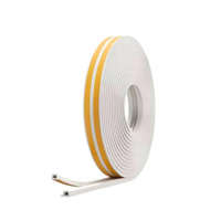 ParkSide ParkSide Rubbel Seal WH "P" Profil, öntapadó gumitömítés 2 x 5 méter fehér, P profil, ajtó- és ablaktömítés 9 x 5.5 mm, 2.5 - 5 mm közötti hézagokhoz
