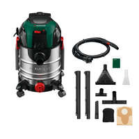 ParkSide ParkSide PWS 20 F5 20L 1600W kárpittisztító, nemesacél (inox) kombinált takarítógép és száraz-nedves porszívó