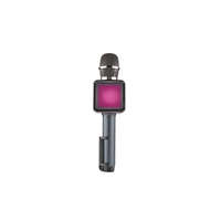 SilverCrest SilverCrest SKM 4W A2 Bluetooth / USB / microSD TF Karaoke mikrofon beépített akkuval, 4W RMS hangszóróval, LED fénnyel