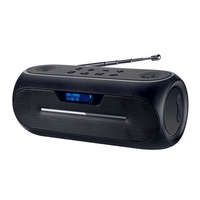 ParkSide SilverCrest Rhythm Tune 5W DAB+ / FM akkus Bluetooth hangszóró, akkumulátoros hordozható rádió 18 x 7 x 8 cm
