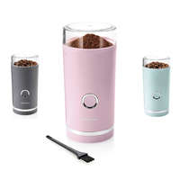 SilverCrest SilverCrest SKMS 180 A1 elektromos kávédaráló, Coffee Grinder, 180W 70g (8 - 9 csésze kapacitás) pink / zöld / szürke színben