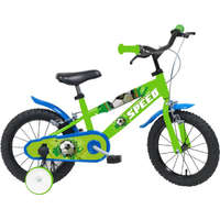 Denver - Alete Bikes Denver Bikes / Bottari Speed 77395 MTB fiú 16" kerékpár, bicikli levehető támasztó kerekekkel 91 x 18 x 50 cm, zöld - kék