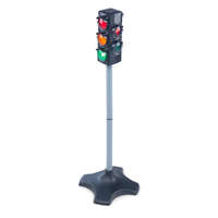 Toy Lino Toy Lino Semafor 720 x 215 mm elemes, álló játék közlekedési lámpa, jelzőlámpa valósághű fény funkcióval, autós és gyalogos jelzéssel