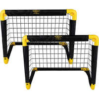 Umbro Umbro 2 db 50 x 44 x 44 cm műanyag, összecsukható gyermek focikapu SZETT hálóval, futballkapu pár, 2 db gyerek edzőkapu (Foldable Football Goal 26877)