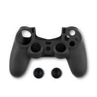 Spartan Gear Spartan Gear - szilikon kontroller és analóg védő fekete (PS4)