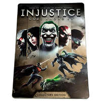 Injustice Gods Among Us Xbox 360 Steelbook + játék Collectors Edition (használt)