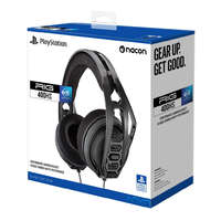 NACON RIG 400 HS Gaming Headset New- fekete PS4 - PS5 FEJHALLGATÓ