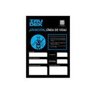 Irudek Információs tábla IRUDEK LIFELINE-hoz 150x105x1 mm