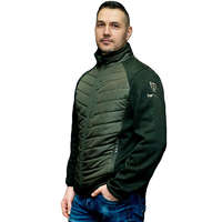 TOP ELITE TOP Hunter JG steppelt őszi-tavaszi bélelt dzseki, kötött hatású kar, zöld