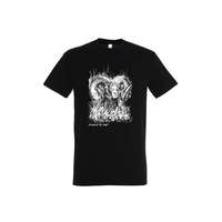 TOP TOP kos mintás póló, kereknyakú (100% pamut 190 g/m2)