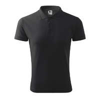 Rock Safety Férfi galléros pique póló, antracit melírozott, 200 g/m² (20320)