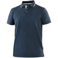 CXS Henry galléros póló, kék/fehér