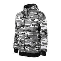 MALFINI® Camo Zipper felső férfi szürke terepszín L