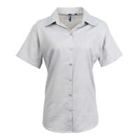 Premier Premier PR336 WOMEN'S SHORT SLEEVE SIGNATURE OXFORD BLOUSE 6XL