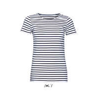 SOL'S SOL'S SO01399 SOL'S MILES WOMEN - KEREKNYAKÚ CSÍKOS PÓLÓ 2XL