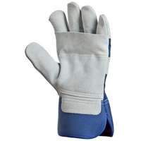 Euro protection Kesztyű extra nagy méret vastag marhahasíték kék 12