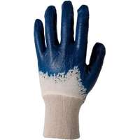 Egyéb Kesztyű Houston kötött pamut 3/4 részben mártott nitril bevonattal blue 07