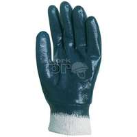 Euro protection Kesztyű nitril light eco kézháton is mártott vastag passzés kék 10