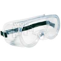 Lux optical Védőszemüveg Monolux gumipántos acetát szellőzőlyukakkal víztiszta