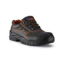 Top munkavédelmi cipő S3 SRC narancs bélés acél orrmerevítő TOP FORREST-LOW, fekete, 36