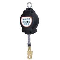 Cado Karabiner Toplock rugós acélzáras 18mm nyílású fekete