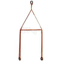 Cado Testhevederzet Lifting mentőheveder-szalag 3 karabinerrel piros