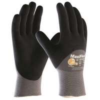 Atg Kesztyű ATG (42-875) Maxiflex Ultimate nitril mártott grey/black 05