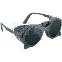 Lux optical Védőszemüveg Eurolux száras szemüveg felhajtható üveggel oldalvédővel sötét