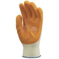 Euro protection Kesztyű kondenzált vékony és erős csúszásbiztos latex narancs 10