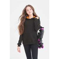 Egyéb Pulóver Just Hoods gyerek, burgundy/charcoal, 3/4