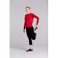 Gildan Póló (Gildan Performance) női hosszú ujjú női (153g/m2) black, 2XL