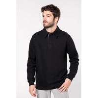 Kariban Póló Kariban férfi, stone grey heather/dark grey, M