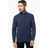 Kariban Pulóver Kariban férfi, navy heather, XS